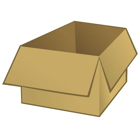 Clipart - Open box