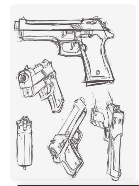 Double Barrel Shotgun Drawing at GetDrawings | Free download