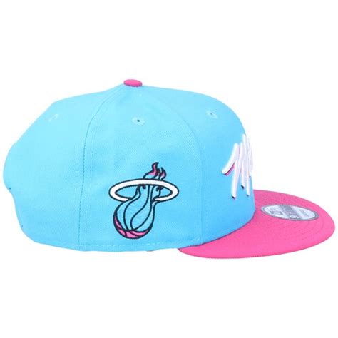 Miami Heat 9Fifty Light Blue/Pink Snapback - New Era caps - Hatstoreworld.com