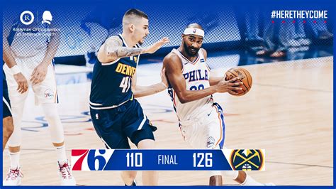 Philadelphia 76ers on Twitter: "Final score. https://t.co/PtHeiQOjvg" / Twitter