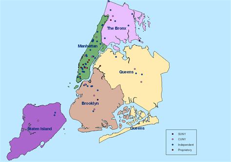 New York City On Map