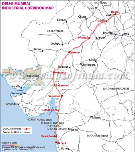 Delhi Mumbai Industrial Corridor Project, DMIC Alignment