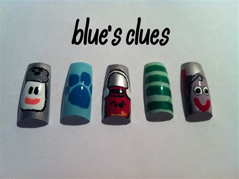 Alyssa's Nails: 6. Blue's Clues