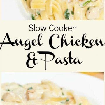 Slow Cooker Angel Chicken & Pasta