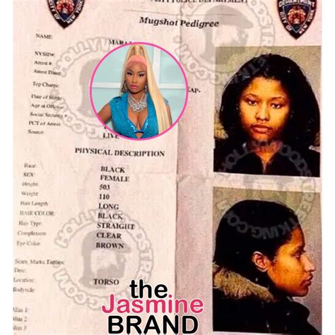 Nicki Minaj Posts & Deletes Mugshot From 2003 Arrest: It Took Years To ...