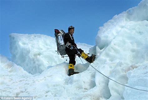 Sherpa who has made it to the summit of Everest a record 21 times retires from trekking... and ...