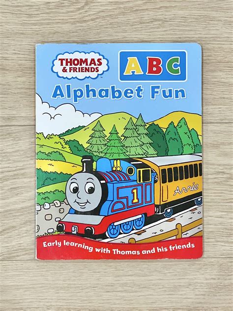 Thomas & Friends ABC Alphabet Fun Board Book, Hobbies & Toys, Books ...