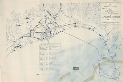 Map of Manila and vicinity, showing positions of troops pr… | Flickr