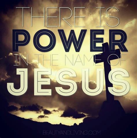 There is POWER in the name of JESUS | Names of jesus, Faith inspiration, Neon signs