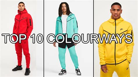 10 Best Nike Tech Fleece Colours - YouTube