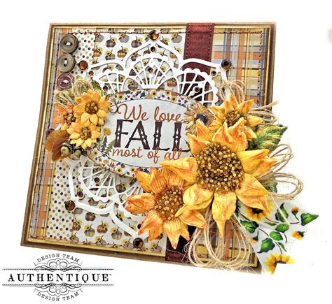 Blooming Beautiful Fall Cards - Kathy by Design