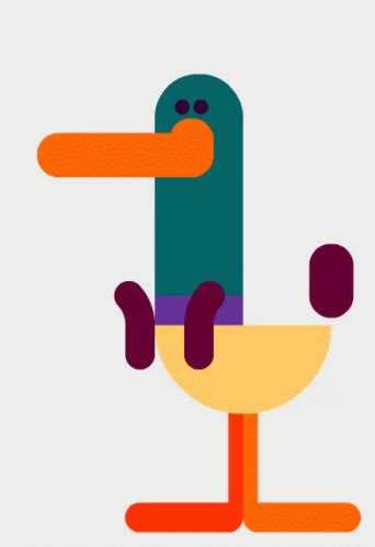 Happy Duck GIF - Happy Duck Clap - Discover & Share GIFs