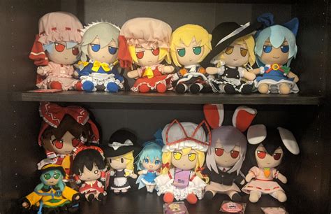 My current plush collection! : r/touhou