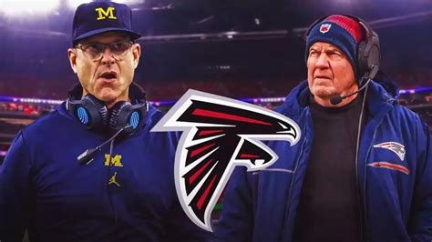 Bill Belichick has competition for Falcons job after Jim Harbaugh ...