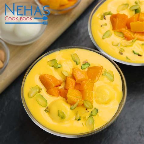 Mango delight recipe | how to make mango dessert | creamy mango custard ...