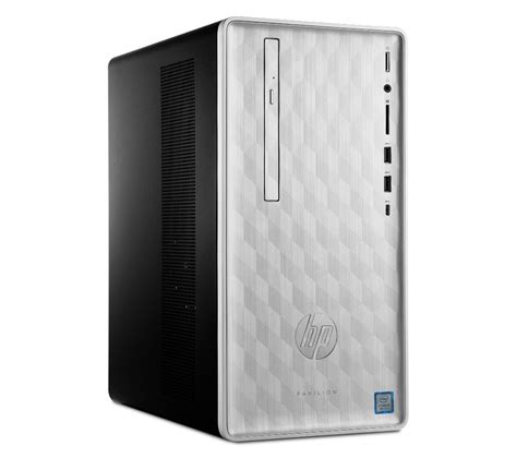 HP Pavilion 590-p0032na Intel® Core™ i3 Desktop PC - 1 TB HDD, Silver ...