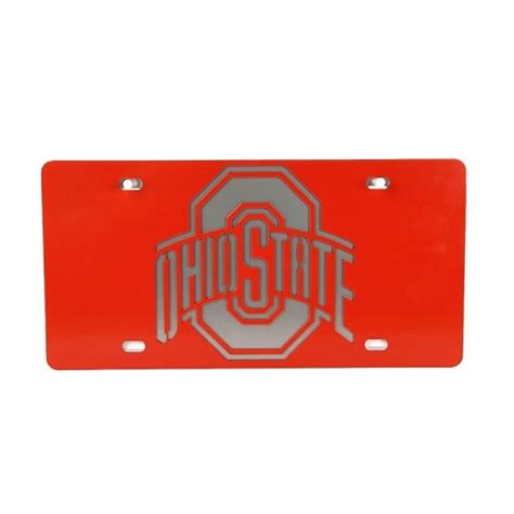 OHST- Ohio State Logo License Plate | Gameday Ironworks