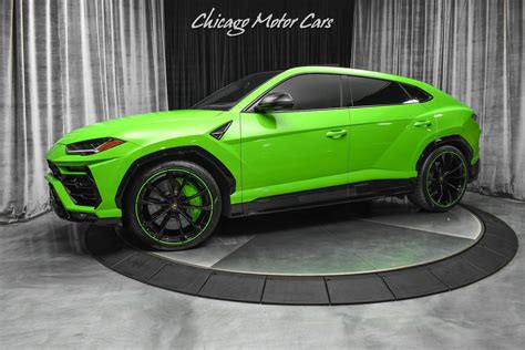 Used 2021 Lamborghini Urus SUV PEARL CAPSULE! Verde Mantis GREEN PEARL ...