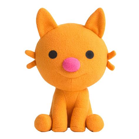 Spin Master - Sago Mini Sago Mini Jinja The Cat Plush Stuffed Toy Animal