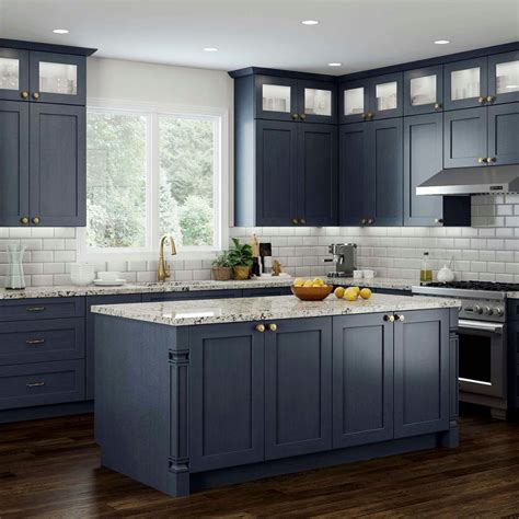 Navy Blue Kitchen Cabinets For Sale - Image to u