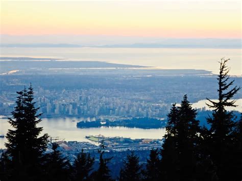 The Grouse Mountain view of Vancouver, Canada | Velvet Escape