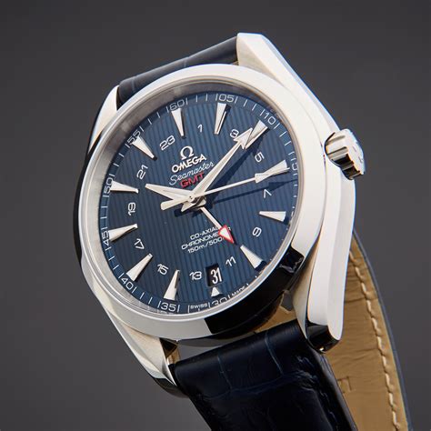 Omega Seamaster Aqua Terra GMT Automatic // 231.13.43.22.03.001 // Pre-Owned - Phenomenal ...