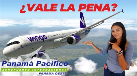 ¿Cómo es VIAJAR con WINGO? / Transporte del Aeropuerto Panamá Pacifico al Centro de Panamá - YouTube