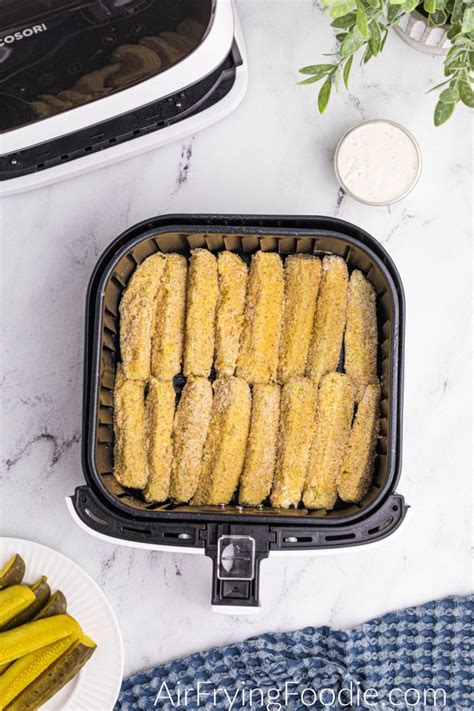 Crispy Air Fryer Dill Pickles | Air Frying Foodie