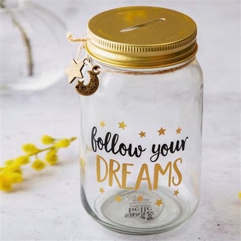 Money Saving Jar with Inspirational Quotes | Money saving jar, Savings ...