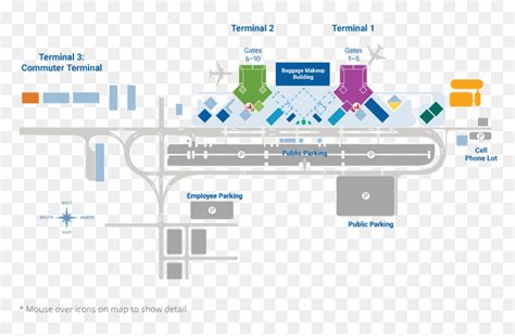 Koa Airport Map, HD Png Download - vhv