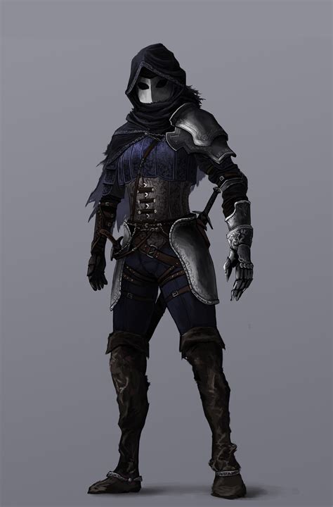 Ricardo Herrera - Character Concept: Masked Assassin