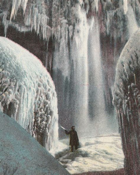 Cave Of The Winds - Niagara In Winter - Postcard, 1910s – Ephemera ...