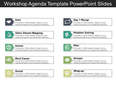 Workshop Agenda Template Powerpoint Slides | PowerPoint Design Template | Sample Presentation ...