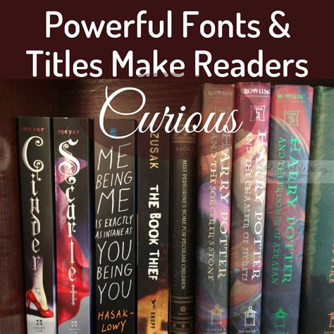 How to Choose Powerful Fonts and Titles for Your Book Cover — Read Blog — Ignited Ink Writing ...