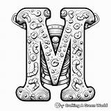 Letter M Coloring Pages  Free & Printable sketch template