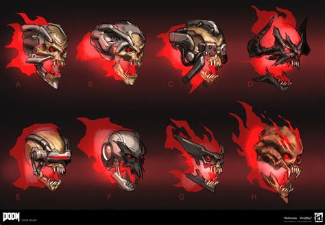 ArtStation - DOOM - Lost Soul Sketches, Colin Geller | Doom demons ...