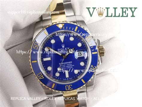 Rolex Submariner Replica 126613LB 2 Tone Blue Watches