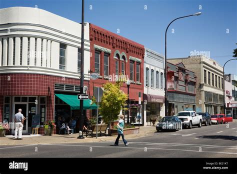 Downtown business district of Idaho Falls, Idaho Stock Photo: 25860796 - Alamy