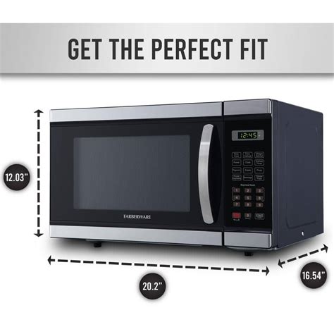 1.1 Cu. Ft. 1000-Watt Stainless Steel Microwave Oven Best Deals and Price History at JoinHoney ...