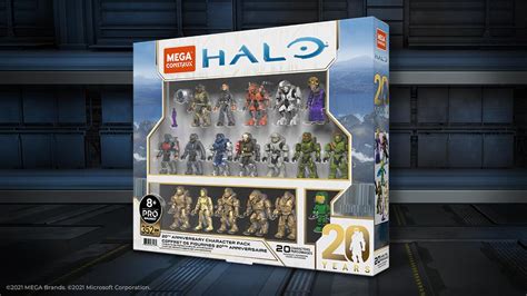 Mega Construx Halo 20th Anniversary Character Pack Coming in Fall 2021 ...