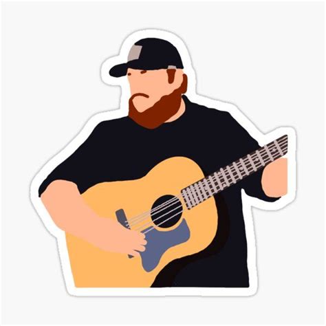 'Luke Combs ' Sticker by abbybobabby64 in 2021 | Cute stickers, Vinyl decal stickers, Stickers