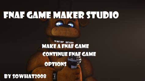 FNaF Game Maker Studio | Five Nights at Freddy's Fanon Wiki | Fandom