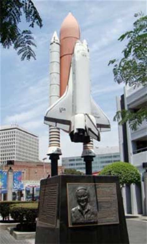 Space Shuttle Challenger Monument | Onizuka Memorial