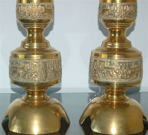 The Design Enthusiast: Vintage love ~ Brass Table lamps :)