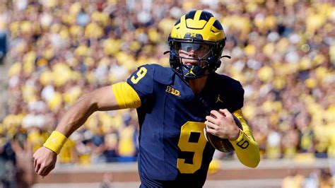 Michigan Quarterback JJ McCarthy Is Reportedly Skyrocketing Up Draft Boards After NFL Combine