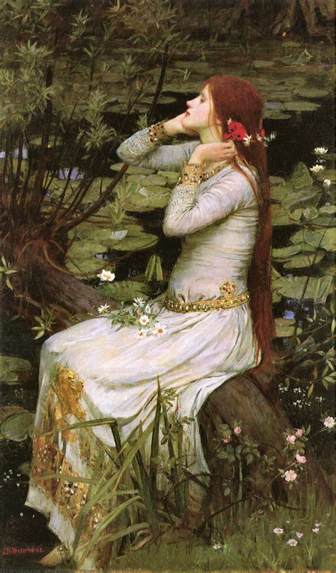 Ophelia - John William Waterhouse | Wikioo.org - The Encyclopedia of Fine Arts