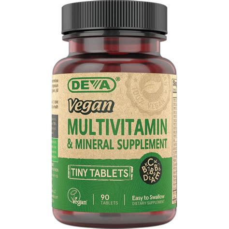 Deva Vegan Multivitamin & Mineral Supplement 90 Tabs - Swanson Health ...