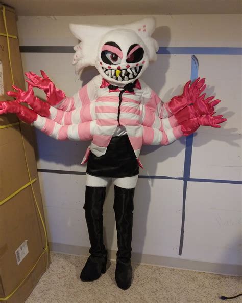 "Hey there!" Angel Dust cosplay made by me. : r/HazbinHotel