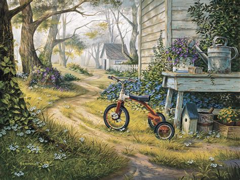 Easy Rider Painting by Michael Humphries