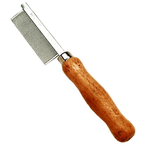 Safari Dog Flea Comb with Wooden Handle